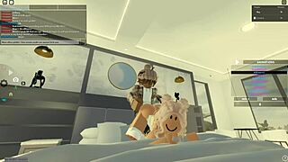 Blonde doggystyle with big black cock blowjob riding