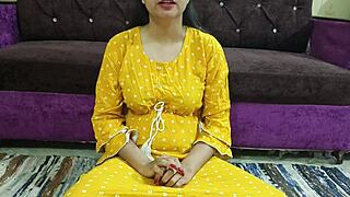 Damn! Gorgeous Indian Bhabi Forces Devar into Rough Sex with Dirty Talk!