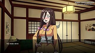 Hinataova pola sestra Hanabi Hyuga, nevina 18-godišnja devica, istražuje u anime igri