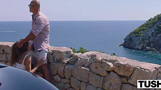 tushy’s talia, a good girl, dives into intense anal outdoors