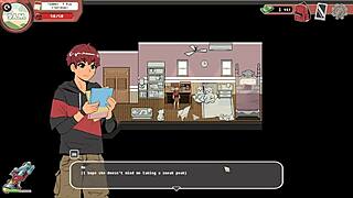 Extreme deepthroat creampie with cum overflow in spooky milk life hentai!