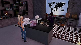 Royaly Blacked Assistant Jessica Lockhart Gets Facial From Monster Cock