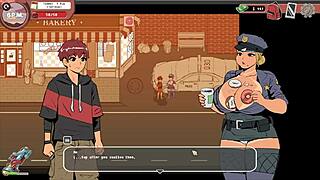 Extreme deepthroat creampie with cum overflow in spooky milk life hentai!