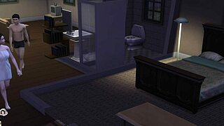 Stepmom seduces son in 3d hentai