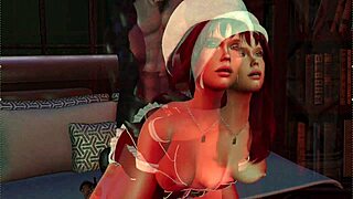 Krampus says, 'Welcome my new naughty helper to the fantasy world!'