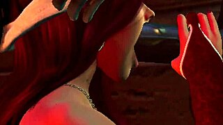 Krampus says, 'Welcome my new naughty helper to the fantasy world!'