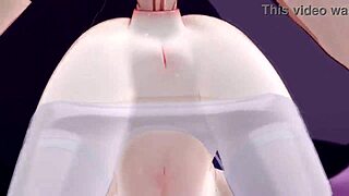 Mantis Twerks with Monster Cock in Uncensored 3D