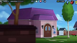 Busty stepmom shows her huge breast in summertime saga 3d porn games.