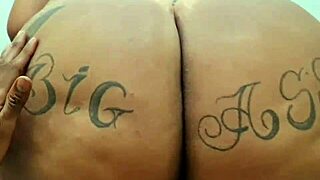 I wach my sexy bbw bend over the bed for bbc