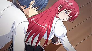 Beautiful anime Dearest Blue 02 with Russian subtitles and orgies