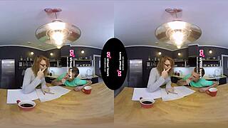 Shemale teacher fucks her student hard.