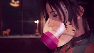 Wildeer Studio � Lara Croft Halloween 2022 No Music With Cartoon Blowjob Futanari Halloween Anime Hentai