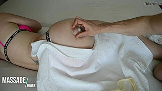 vacuum massage for hot booty ass – european amateur babe