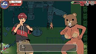 Extreme deepthroat creampie with cum overflow in spooky milk life hentai!