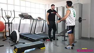 First Gym Day Turns Into Wild Blowjob With Magic Javi & Kike Gil
