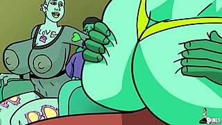 pawg stripper in ripped clothes trouble