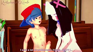 Sarvente Takes Boyfriend's Monster Cock in Church Creampie