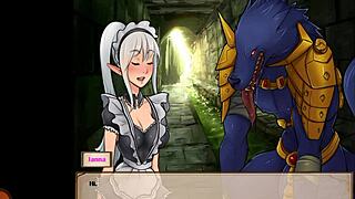 hg wind disciple p3 parody leads to intense creampie and blowjob scenes