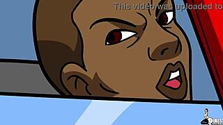 pawg stripper in ripped clothes trouble