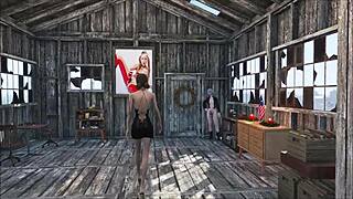 Fallout 4 sexy at home