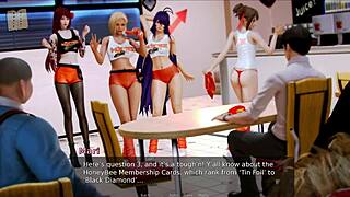 Exploring Academy 242 in Anime Game