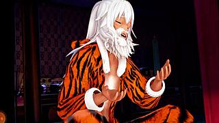 In HG Champion of Realms P6, you meet the hellhound girl with big tits