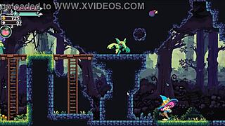 I watched the hot goblin girl in flip witch pixel hentai get creampied in a gangbang outfit.