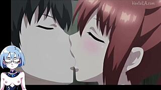 Futanari harem fucks big tits in isekai anime game