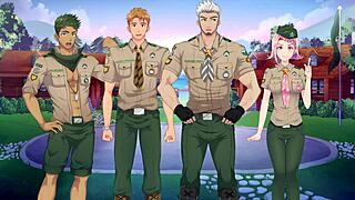 What unfolds in Camp Buddy's beach episode with Yoichi on part 09?