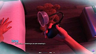 Big ass stepsister teases me during movie night in 3D.
