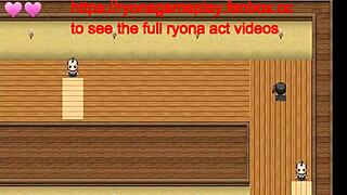 Hey, check out this hot geisha in the hentai game!