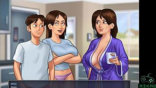 Summertime Saga Ep 10 Helping Milf Debbie With House Chores