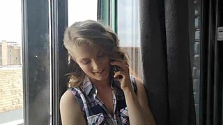 cucky your blonde wife sucks big black cock close up part 1