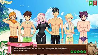 What unfolds in Camp Buddy's beach episode with Yoichi on part 09?