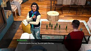 in this casual game, nursing back to pleasure with big tits