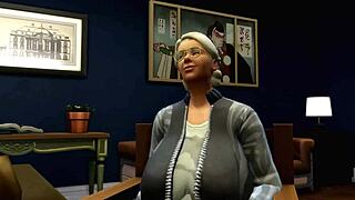 Sims 4 Police Academy 3 Parody with Milf Handjob in Shower