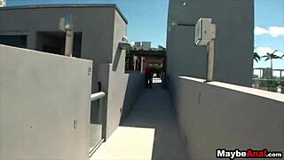 brunette amateur explores new experiences in her adventure series