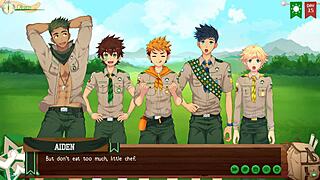 What unfolds in Camp Buddy's beach episode with Yoichi on part 09?