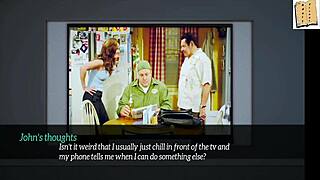 In my new family, big tits anime babe gets homemade hentai fuck