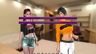 Hot steamy shower with summer city lesbians!