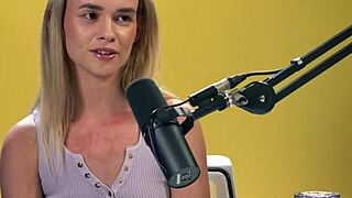 In This Up-Close Scene, Petite Blonde Khloe Kingsley Fingers Her Clit to Orgasm in a Hairy Solo Masturbation