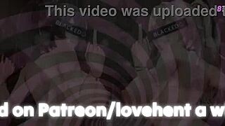 Blacked anime girls give BNWO JOI