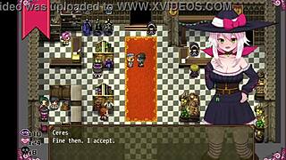 Cadeira De Massagem Faz Bruxinha Chorar - Ceres And The Contract Guild - Jogo Hentai - Parte 4