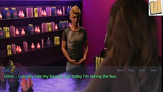 A wife and stepmother play a game.