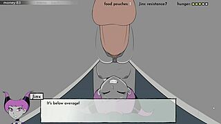 In 18Titans Part 25, Jinx and Blackfire Have Fun Together