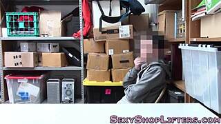 Real Blonde Mall Cop With Big Tits