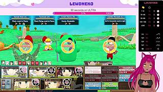 Vtuber Lewdneko Dives into Huge Anime Tits Game Evenicle Part 18