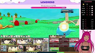 Vtuber Lewdneko Dives into Huge Anime Tits Game Evenicle Part 18