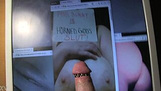 Horned gods, tribute your cum to pinkbunny!