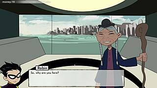 In 18Titans Part 25, Jinx and Blackfire Have Fun Together